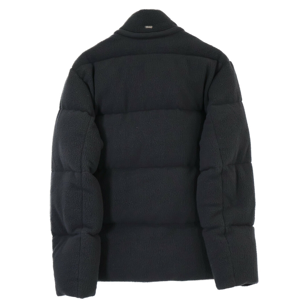 HERNO - ヘルノ PI0798U-12320 ブラック ポリエステルボアフリースダウンフーディー HERNO - ヘルノ PI0798U-12320 ブラック ポリエステルボアフリースダウンフーディー