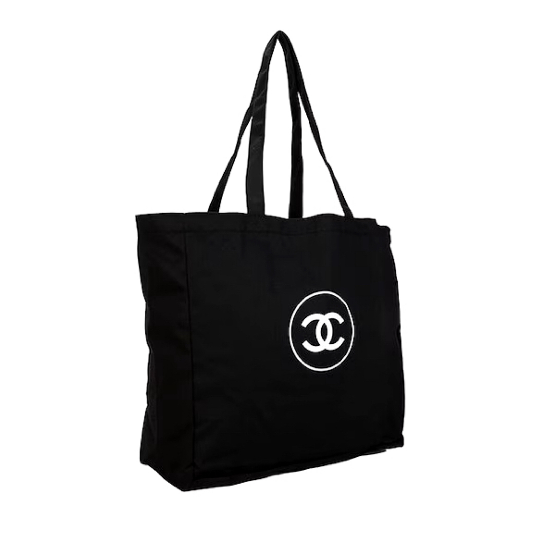 CHANEL - CHANEL ノベルティ海外限定 キャンバス トートバッグ CHANEL - CHANEL ノベルティ海外限定 キャンバス トートバッグ