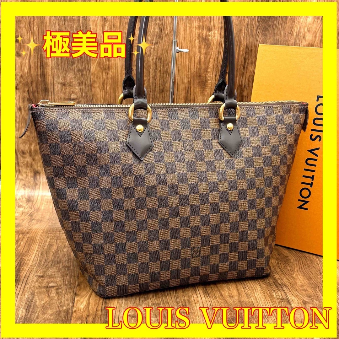 LOUIS VUITTON - ⛄極美品⛄レア品ルイヴィトン ダミエ サレヤMM LOUIS VUITTON - ⛄極美品⛄レア品ルイヴィトン ダミエ サレヤMM