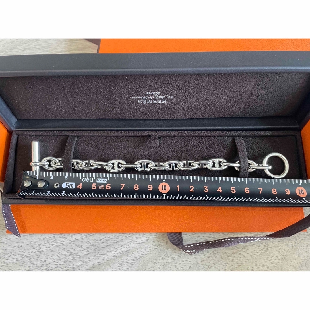 HERMES - 100%正規品 美品!HERMES シェーヌダンクル MM 15コマ HERMES - 100%正規品 美品!HERMES シェーヌダンクル MM 15コマ