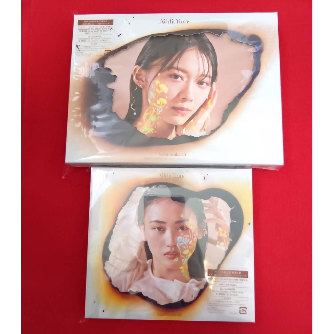 Addiction 櫻坂46 アルバム 初回盤AB Blu-ray+CD エンタメ/ホビーのCD(ポップス/ロック(邦楽))の商品写真