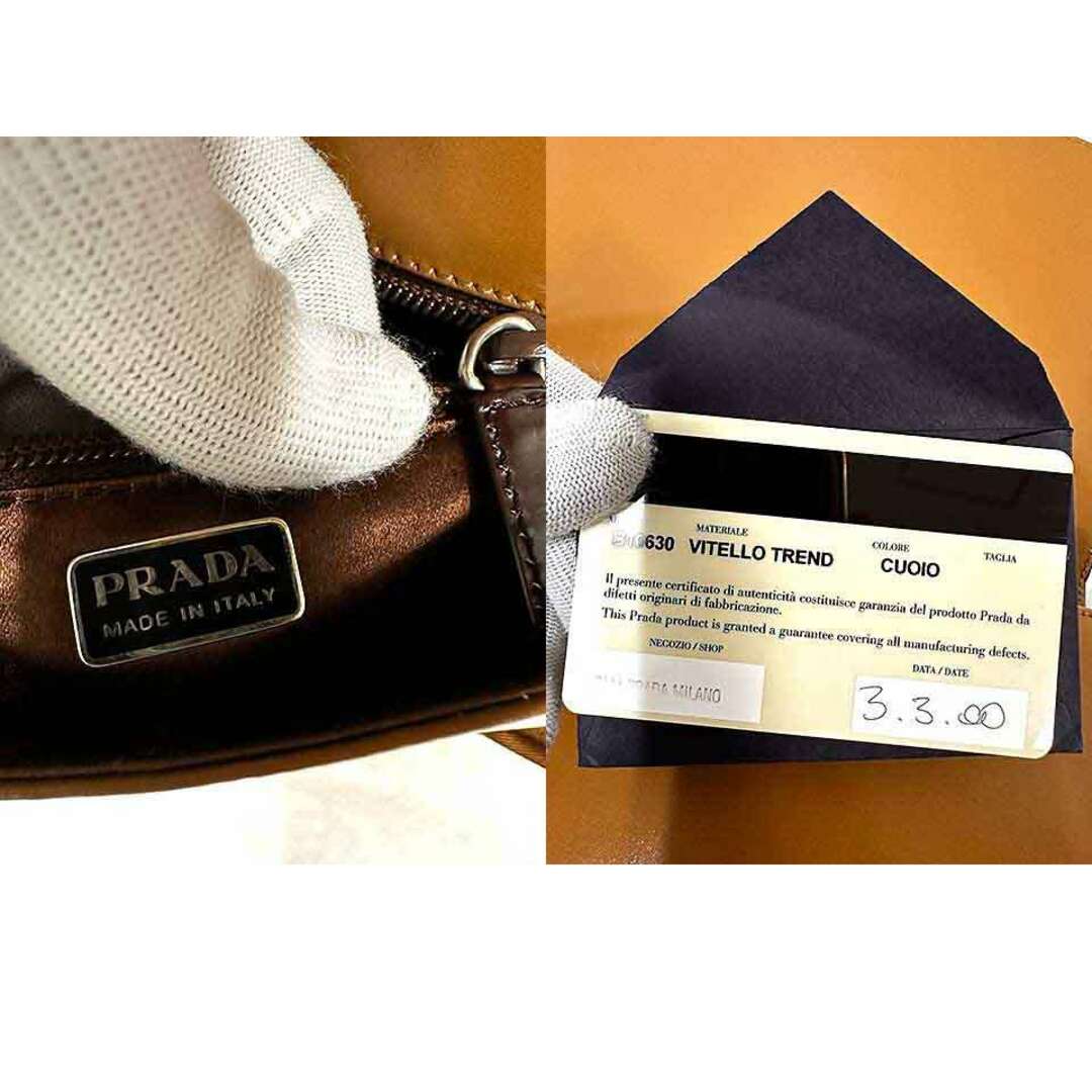 PRADA - 【中古】PRADA プラダ ショルダーバッグ レザーバッグ PRADA - 【中古】PRADA プラダ ショルダーバッグ レザーバッグ
