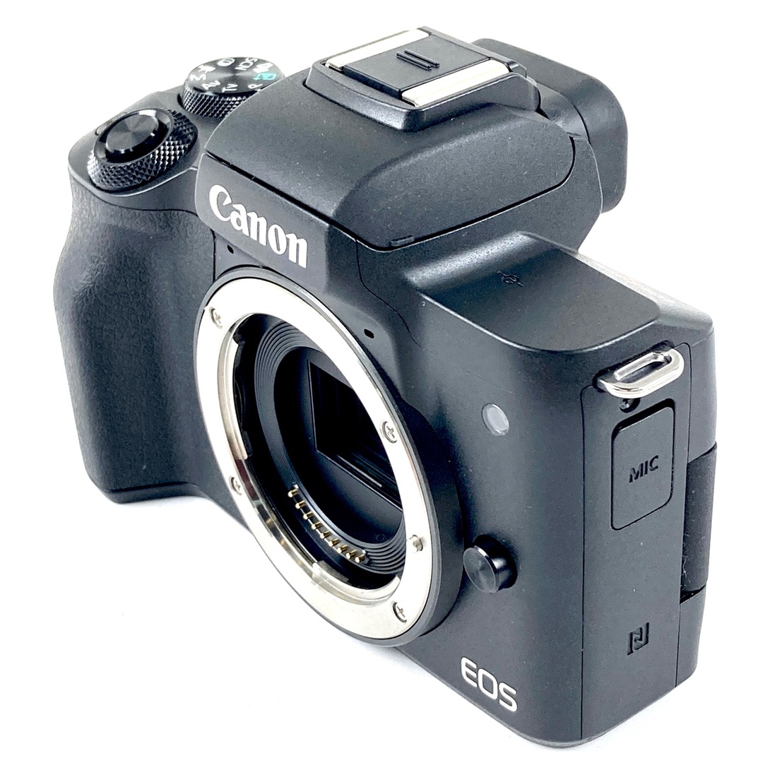 キヤノン EOS Kiss M ダブルズームキット ブラック 中古の通販 キヤノン EOS Kiss M ダブルズームキット ブラック 中古の通販