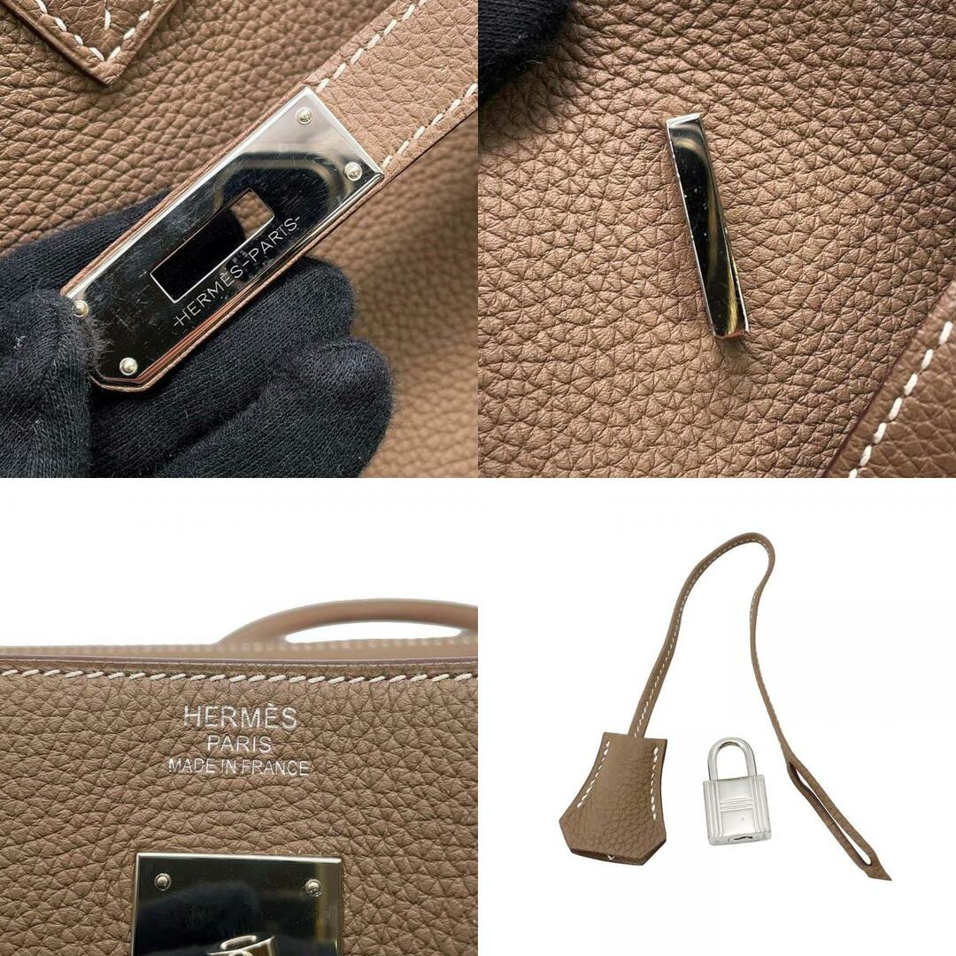 HERMES - エルメス バーキン40 エトゥープ/シルバー金具 トゴ Z HERMES - エルメス バーキン40 エトゥープ/シルバー金具 トゴ Z
