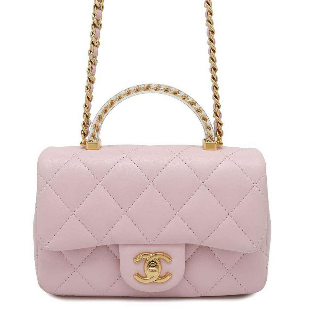 CHANEL - シャネル チェーンショルダーバッグ トップハンドル CHANEL - シャネル チェーンショルダーバッグ トップハンドル
