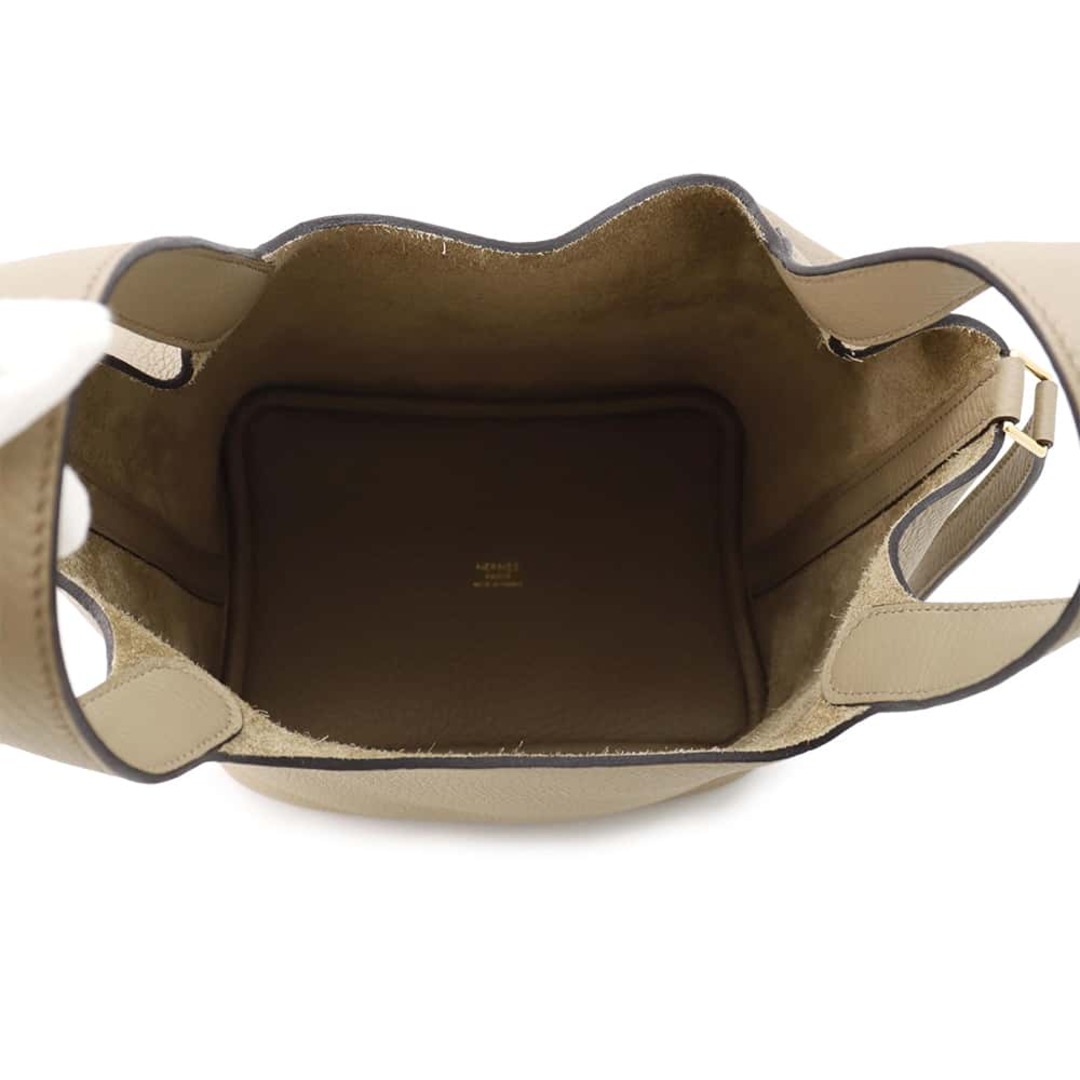 HERMES - エルメス ハンドバッグ ピコタンロックPM ベージュ HERMES - エルメス ハンドバッグ ピコタンロックPM ベージュ