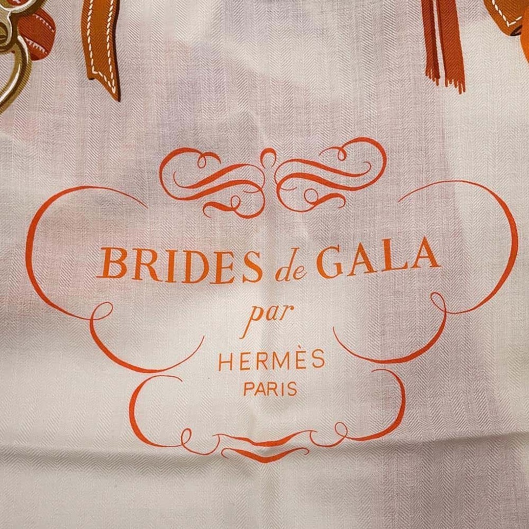 HERMES - エルメス ストール カレ140 カレジェアン ブリッド HERMES - エルメス ストール カレ140 カレジェアン ブリッド