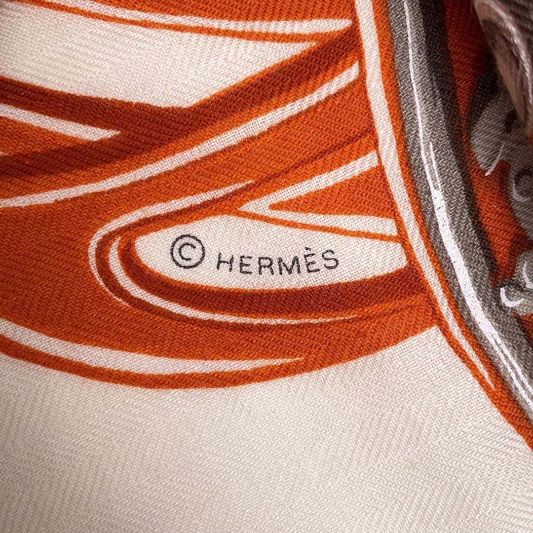 HERMES - エルメス ストール カレ140 カレジェアン ブリッド HERMES - エルメス ストール カレ140 カレジェアン ブリッド