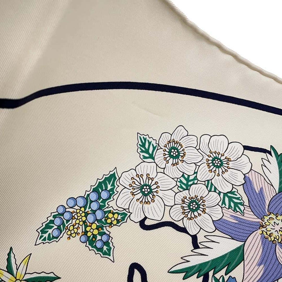 HERMES - エルメス スカーフ カレ90 プラニフルール Planifleurs HERMES - エルメス スカーフ カレ90 プラニフルール Planifleurs