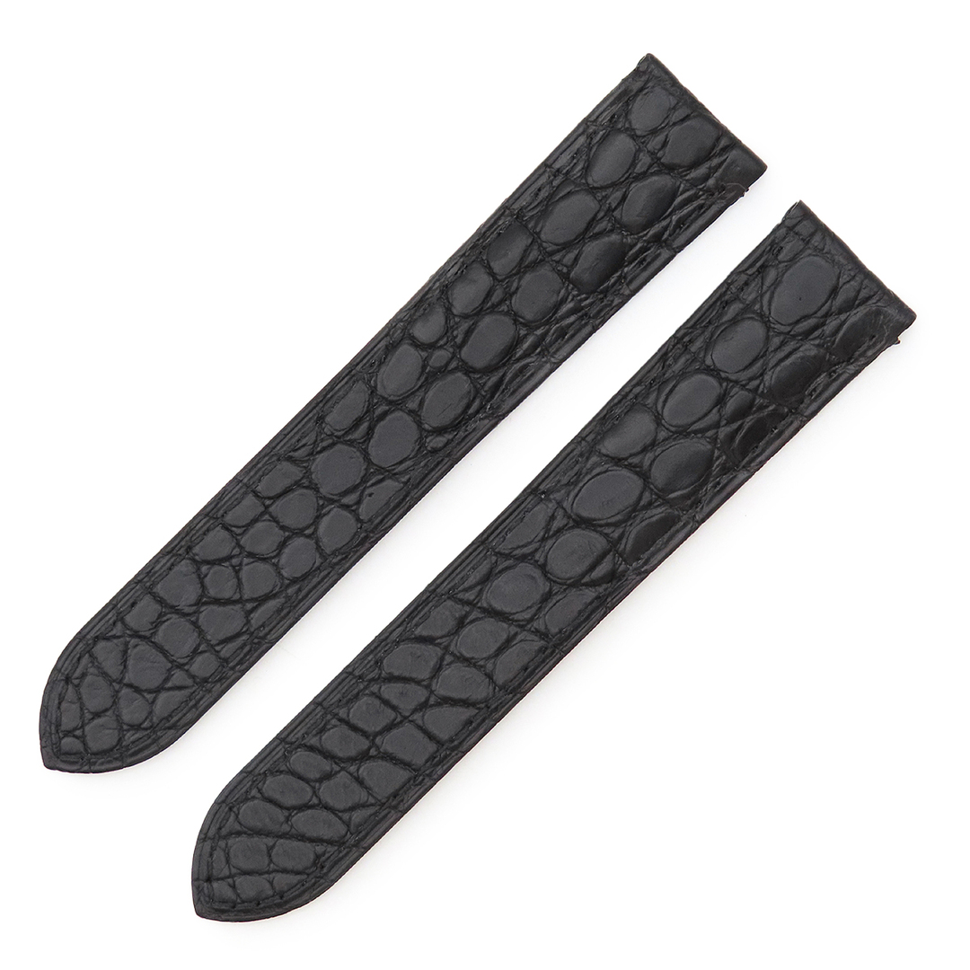 Cartier - カルティエ 未使用 純正 替え クロコ ベルト バンド Cartier - カルティエ 未使用 純正 替え クロコ ベルト バンド