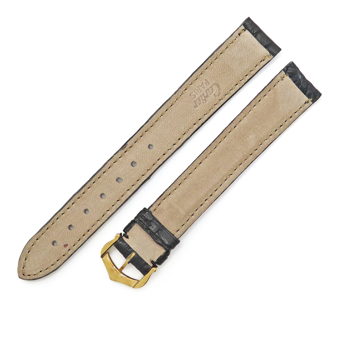 Cartier - カルティエ 純正 替え クロコバンド ベルト Cartier - カルティエ 純正 替え クロコバンド ベルト
