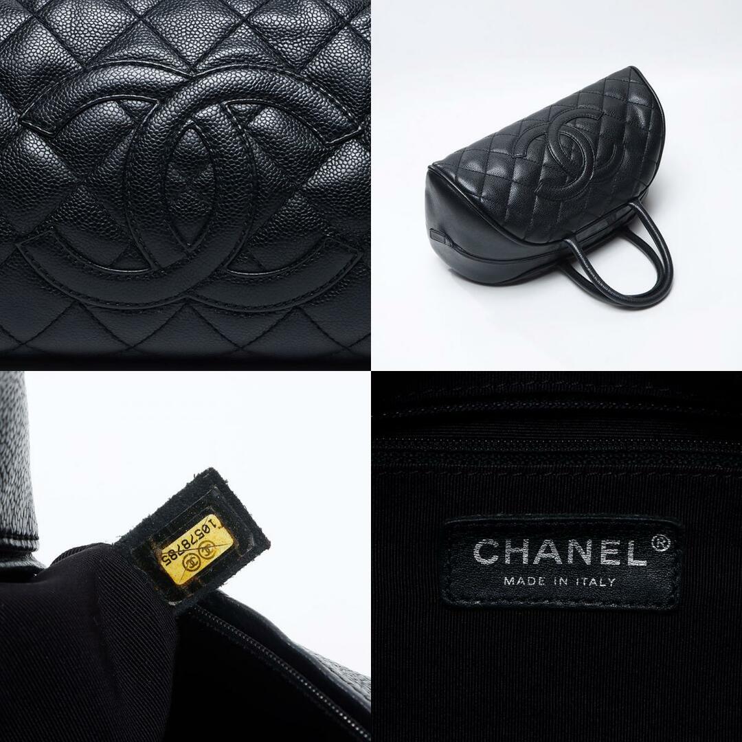 CHANEL - シャネル CHANEL キャビアスキン デカココマーク ミニ CHANEL - シャネル CHANEL キャビアスキン デカココマーク ミニ