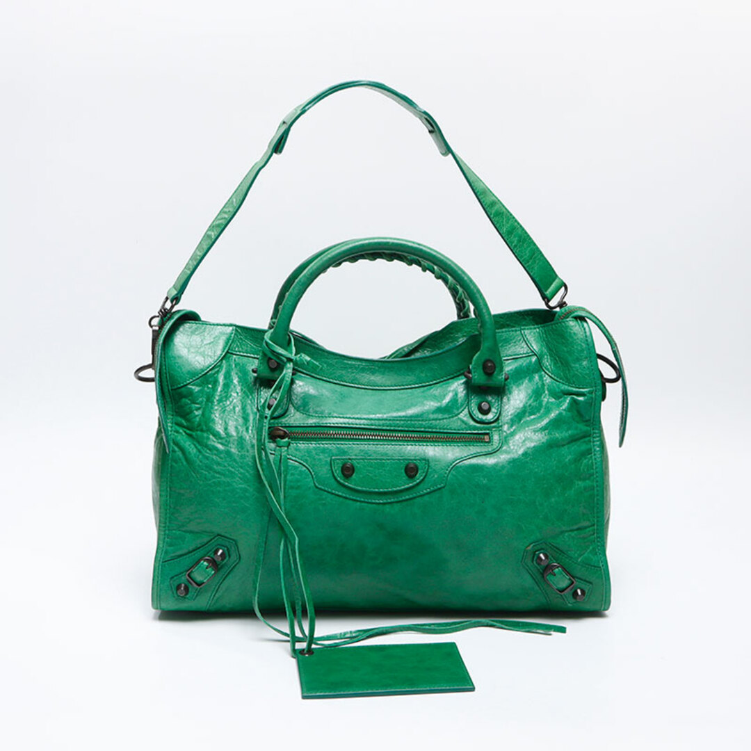 BALENCIAGA - バレンシアガ BALENCIAGA レザー シティ 2way BALENCIAGA - バレンシアガ BALENCIAGA レザー シティ 2way