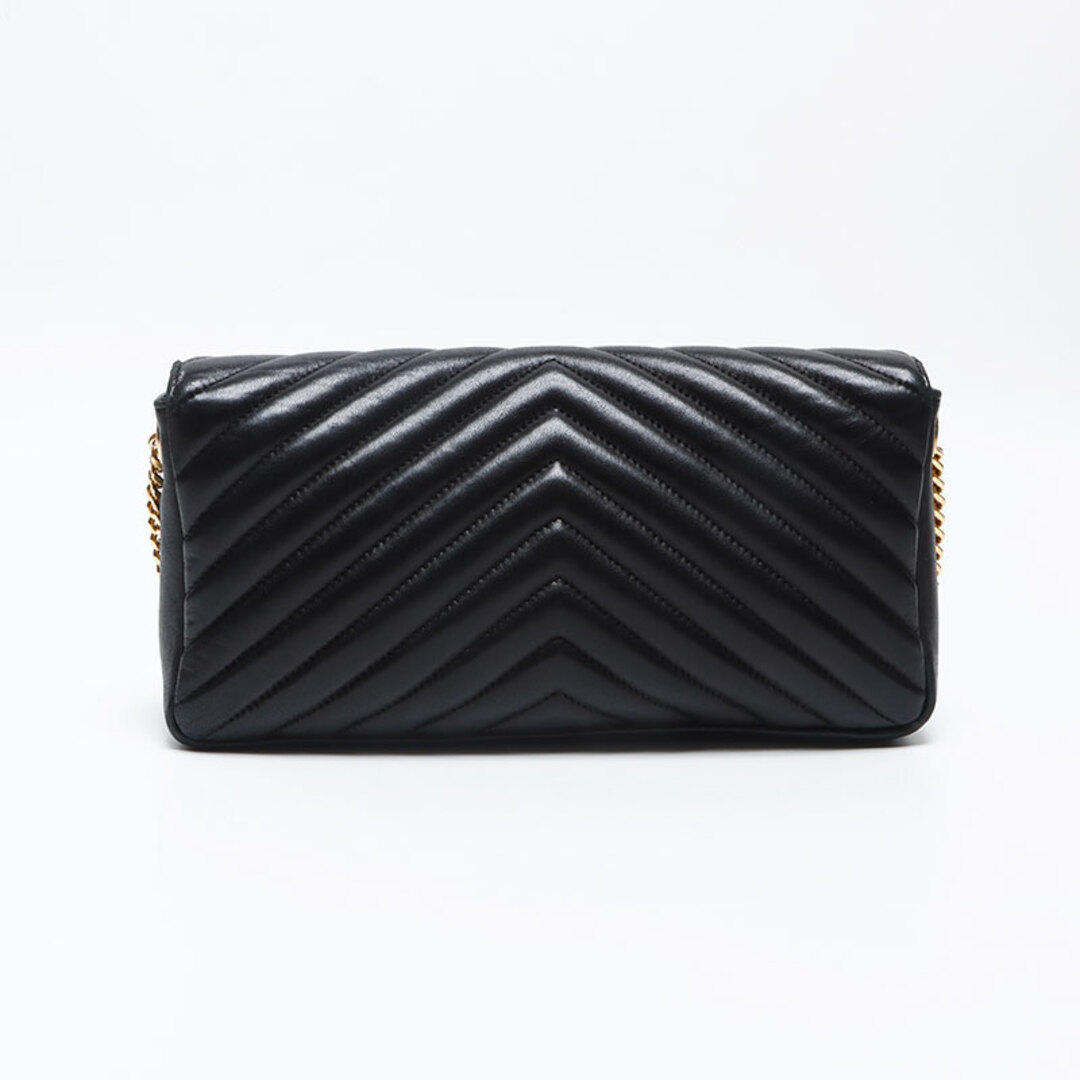 SAINT LAURENT - イヴ・サンローラン YSL ステッチ ソフトレザー SAINT LAURENT - イヴ・サンローラン YSL ステッチ ソフトレザー