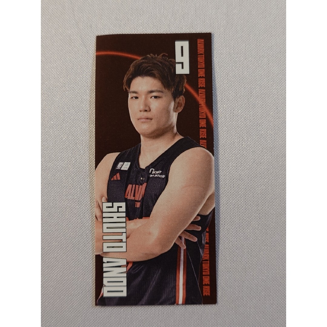 アルバルク東京 安藤周人 ファンクラブ ステッカー 2024-25 B アルバルク東京 安藤周人 ファンクラブ ステッカー 2024-25 B