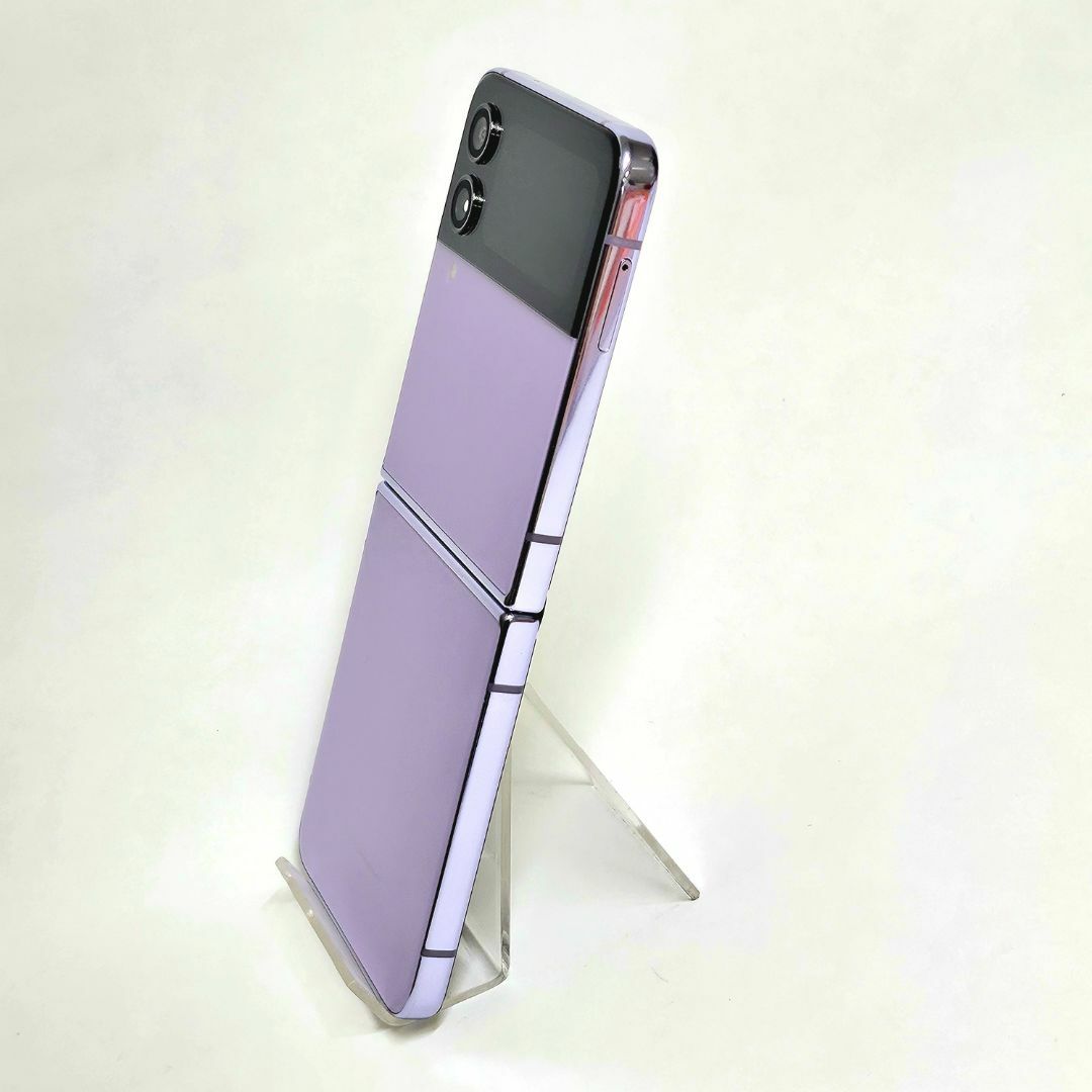 SAMSUNG - Galaxy Z FLIP4 256GB パープル SIMフリー 【良品】の SAMSUNG - Galaxy Z FLIP4 256GB パープル SIMフリー 【良品】の