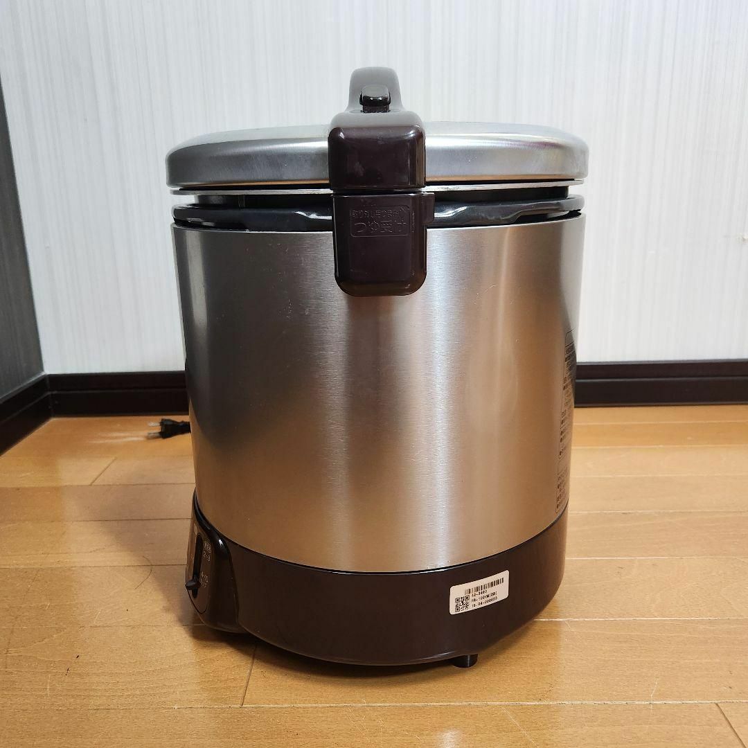 美品】リンナイ ガス炊飯器 こがまる 都市ガス 2-10合 一升の 美品】リンナイ ガス炊飯器 こがまる 都市ガス 2-10合 一升の