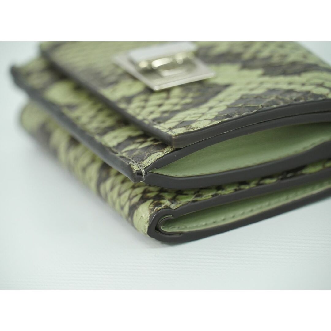 FENDI - 本物 フェンディ FENDI ピーカブー 三つ折り 折財布 FENDI - 本物 フェンディ FENDI ピーカブー 三つ折り 折財布