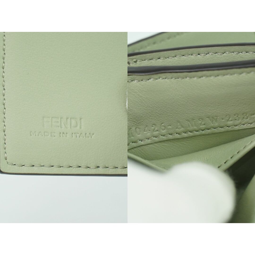 FENDI - 本物 フェンディ FENDI ピーカブー 三つ折り 折財布 FENDI - 本物 フェンディ FENDI ピーカブー 三つ折り 折財布