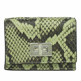 FENDI - 本物 フェンディ FENDI ピーカブー 三つ折り 折財布 FENDI - 本物 フェンディ FENDI ピーカブー 三つ折り 折財布
