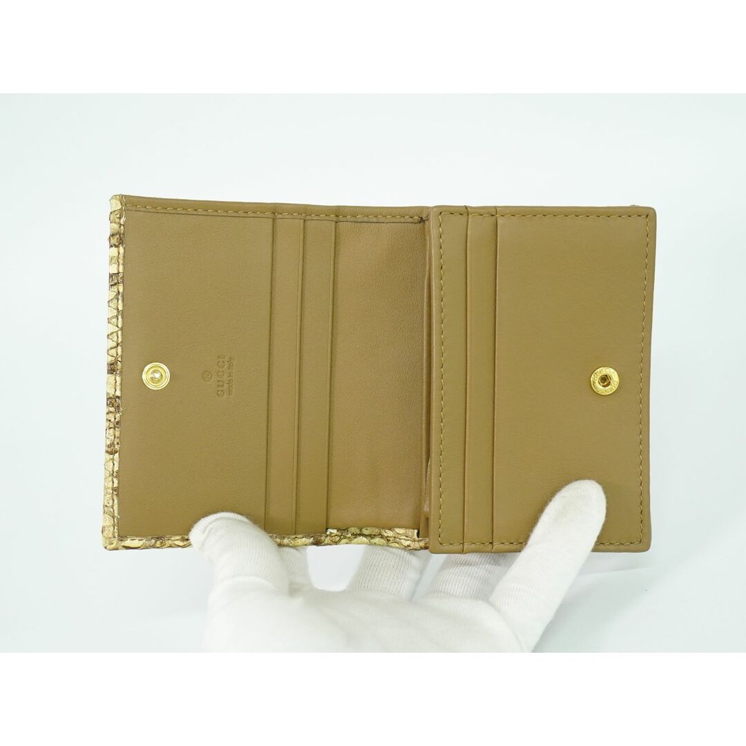 GUCCI - 本物 グッチ GUCCI GGマーモント 二つ折り 折財布 GUCCI - 本物 グッチ GUCCI GGマーモント 二つ折り 折財布