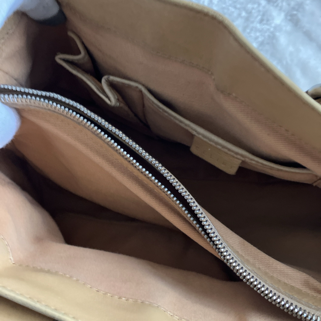 CELINE - セリーヌ トリオンフオールレザーブギーバッグの通販 CELINE - セリーヌ トリオンフオールレザーブギーバッグの通販
