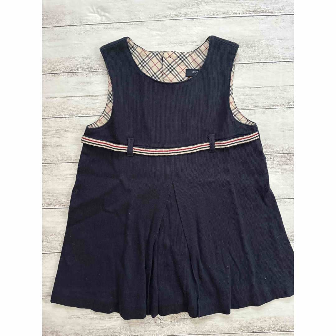 BURBERRY - 【BURBERRY】ワンピース 90 ネイビーの通販 by maru BURBERRY - 【BURBERRY】ワンピース 90 ネイビーの通販 by maru