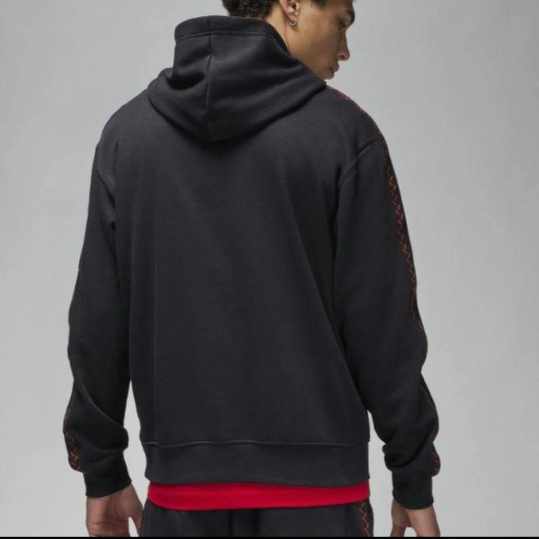 NIKE - 新品 ナイキジョーダン 上下セットアップ L 黒 パーカー NIKE - 新品 ナイキジョーダン 上下セットアップ L 黒 パーカー