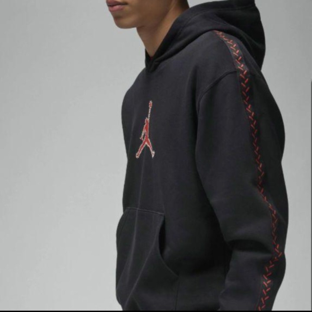 NIKE - 新品 ナイキジョーダン 上下セットアップ L 黒 パーカー NIKE - 新品 ナイキジョーダン 上下セットアップ L 黒 パーカー
