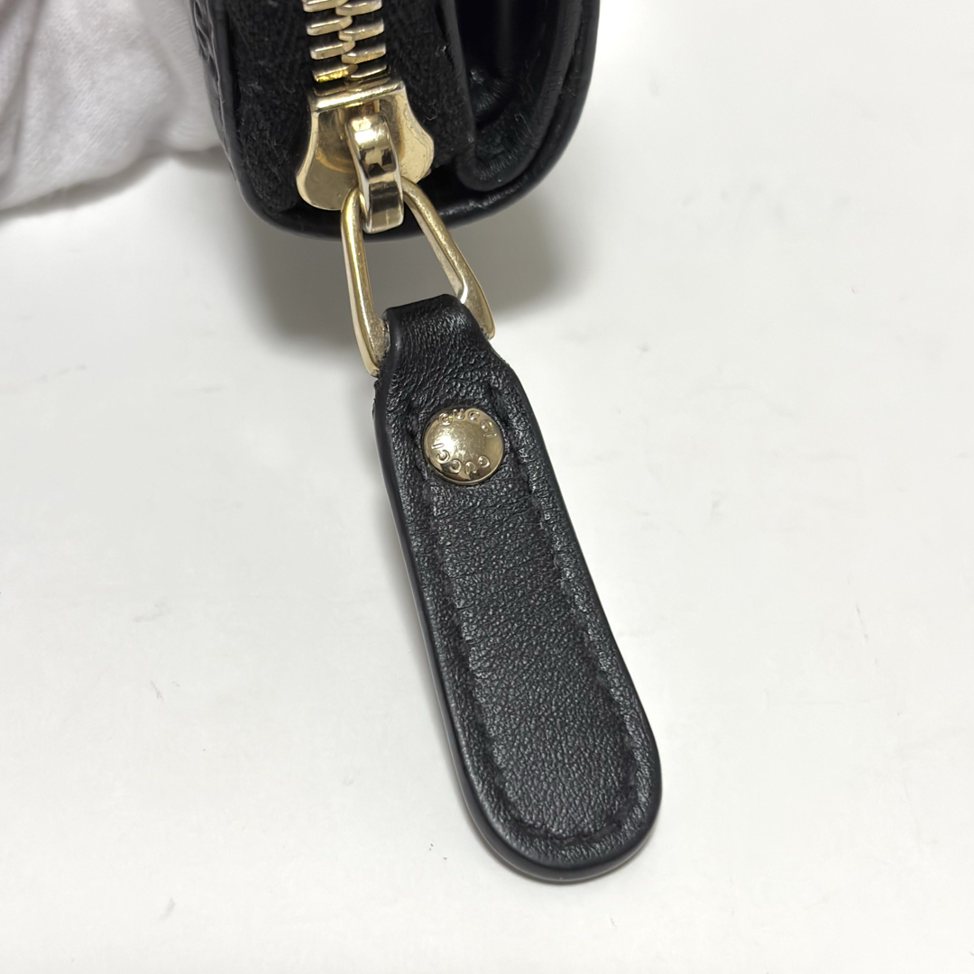 GUCCI - 175✨美品✨GUCCI グッチ 二つ折り財布 マイクロシマ GUCCI - 175✨美品✨GUCCI グッチ 二つ折り財布 マイクロシマ