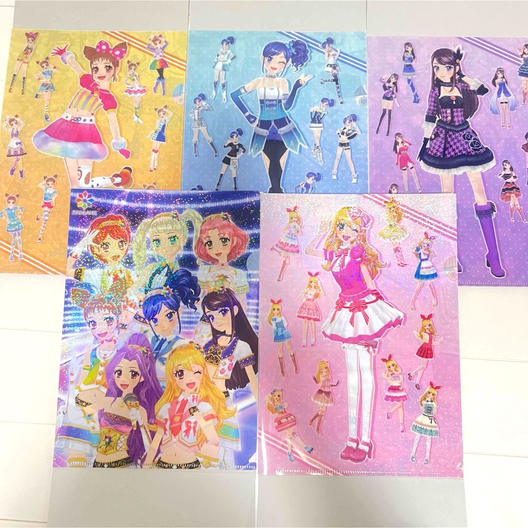 アイカツ! - アイカツ! クリアファイル 5枚セットの通販 by アイカツ! - アイカツ! クリアファイル 5枚セットの通販 by