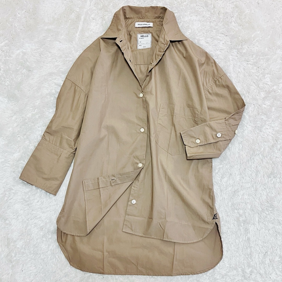 MADISONBLUE - 美品 MADISONBLUE J.BRADLEY CUFF SHIRT 00の通販 MADISONBLUE - 美品 MADISONBLUE J.BRADLEY CUFF SHIRT 00の通販