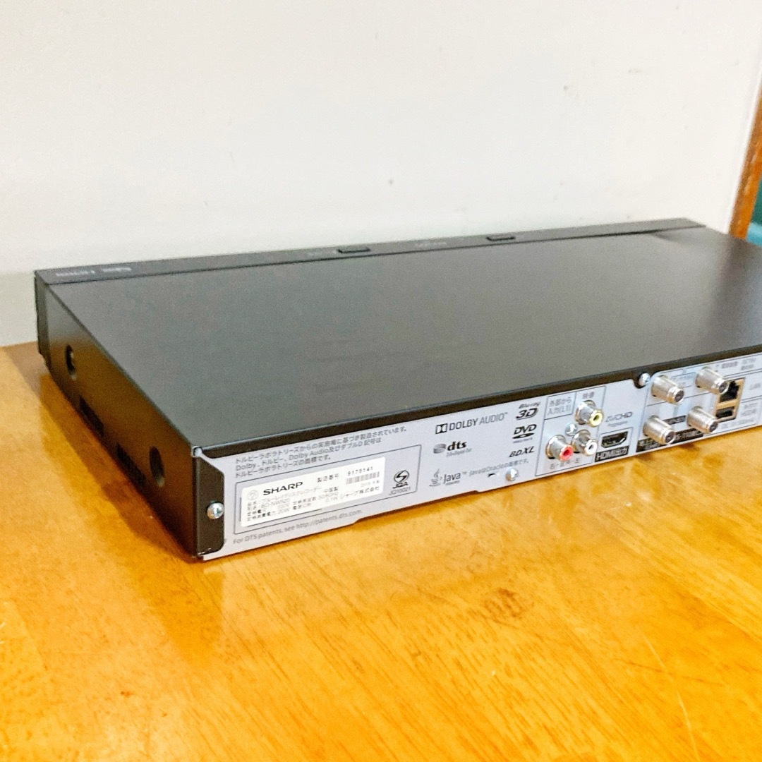 SHARP - SHARP シャープ ブルーレイレコーダー HDD 500GB 2 SHARP - SHARP シャープ ブルーレイレコーダー HDD 500GB 2