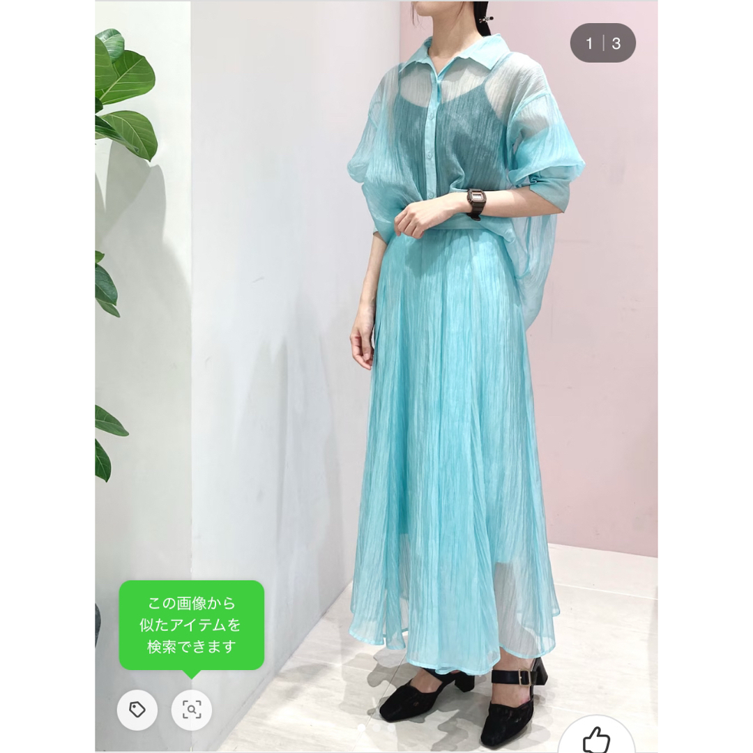 SNIDEL - 【新品未使用】snidel シアータックフレアスカート SNIDEL - 【新品未使用】snidel シアータックフレアスカート