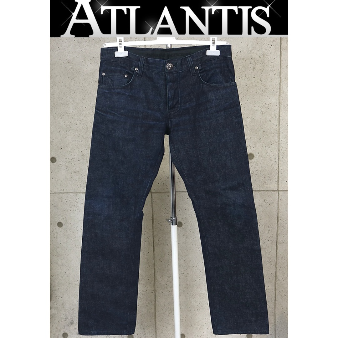 Chrome Hearts - CHROME HEARTS 銀座店 クロムハーツ 5ポケット デニム パンツ JVP メンズ SV925 32インチ インディゴ 98506