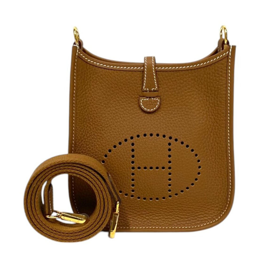 HERMES - エルメス HERMES エヴリンTPM W刻 ゴールド ゴールド HERMES - エルメス HERMES エヴリンTPM W刻 ゴールド ゴールド