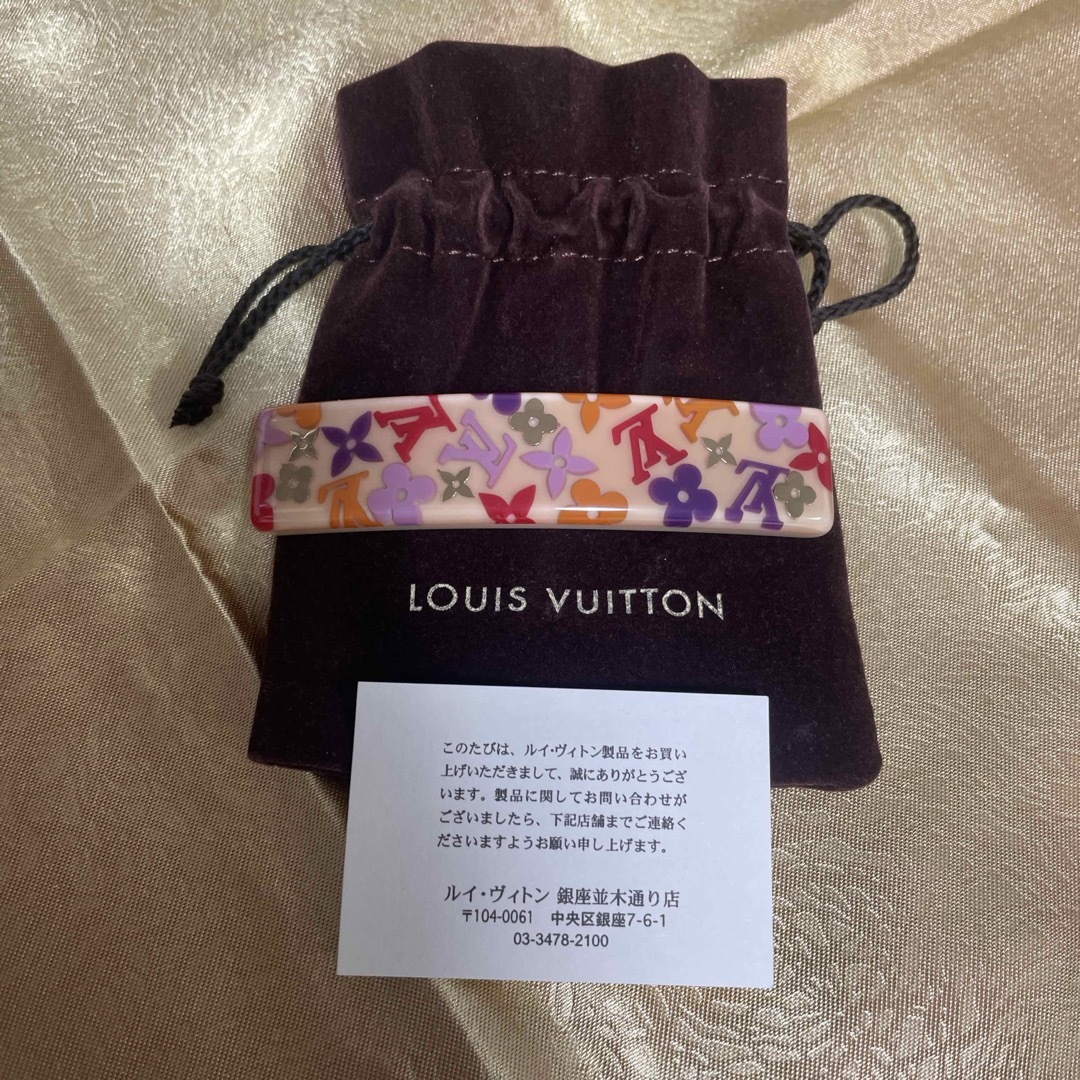 LOUIS VUITTON - ルイヴィトン バレッタ(ヘアクリップ)の通販 by LOUIS VUITTON - ルイヴィトン バレッタ(ヘアクリップ)の通販 by