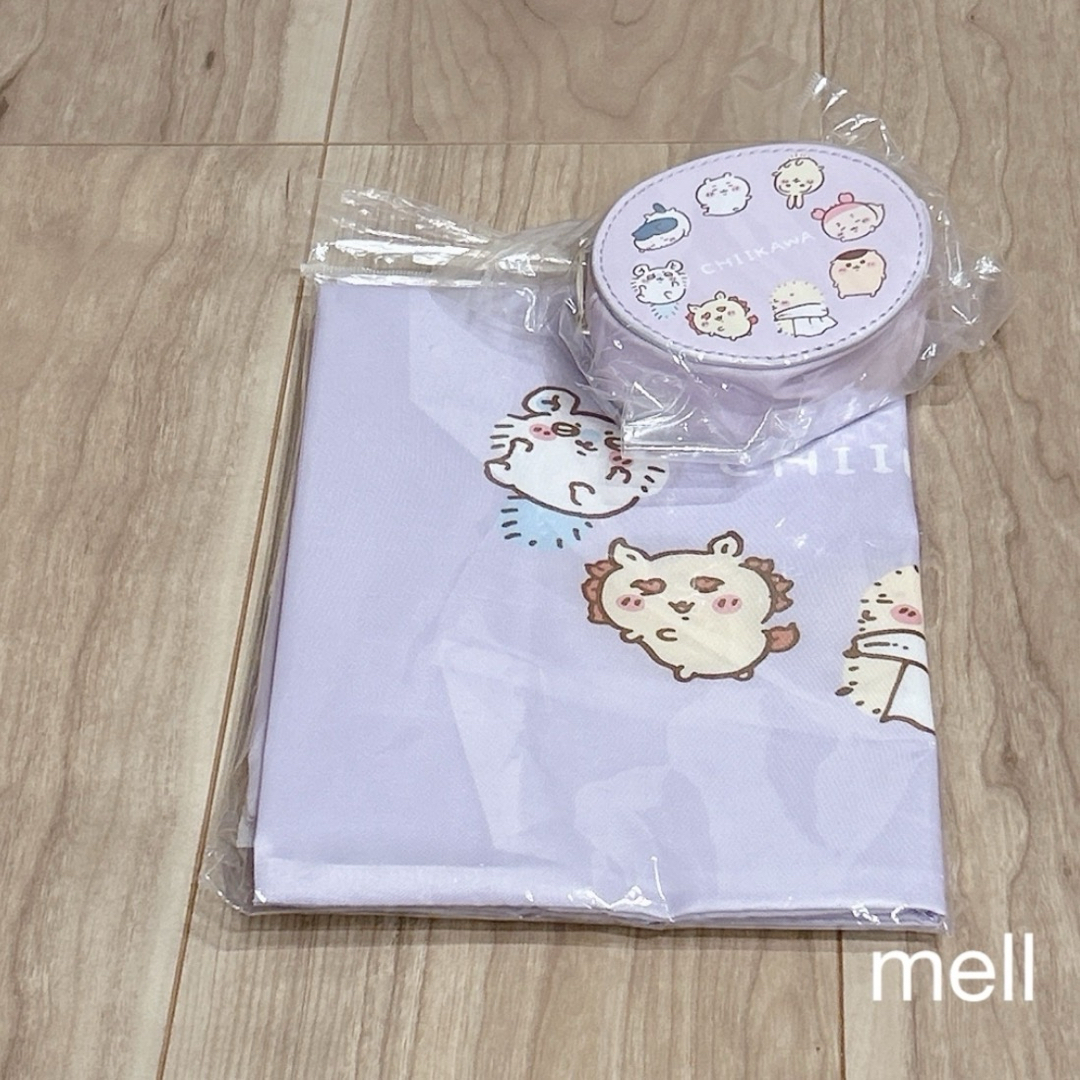 ちいかわ ケース付きエコバッグ エンタメ/ホビーのおもちゃ/ぬいぐるみ(キャラクターグッズ)の商品写真