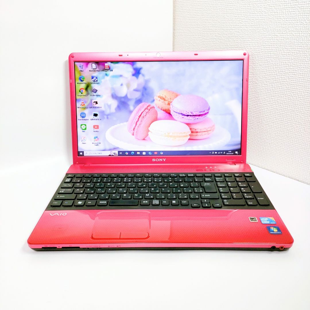 VAIO - 大人気ピンク✨️すぐ使える/カメラ付きノートパソコン VAIO - 大人気ピンク✨️すぐ使える/カメラ付きノートパソコン