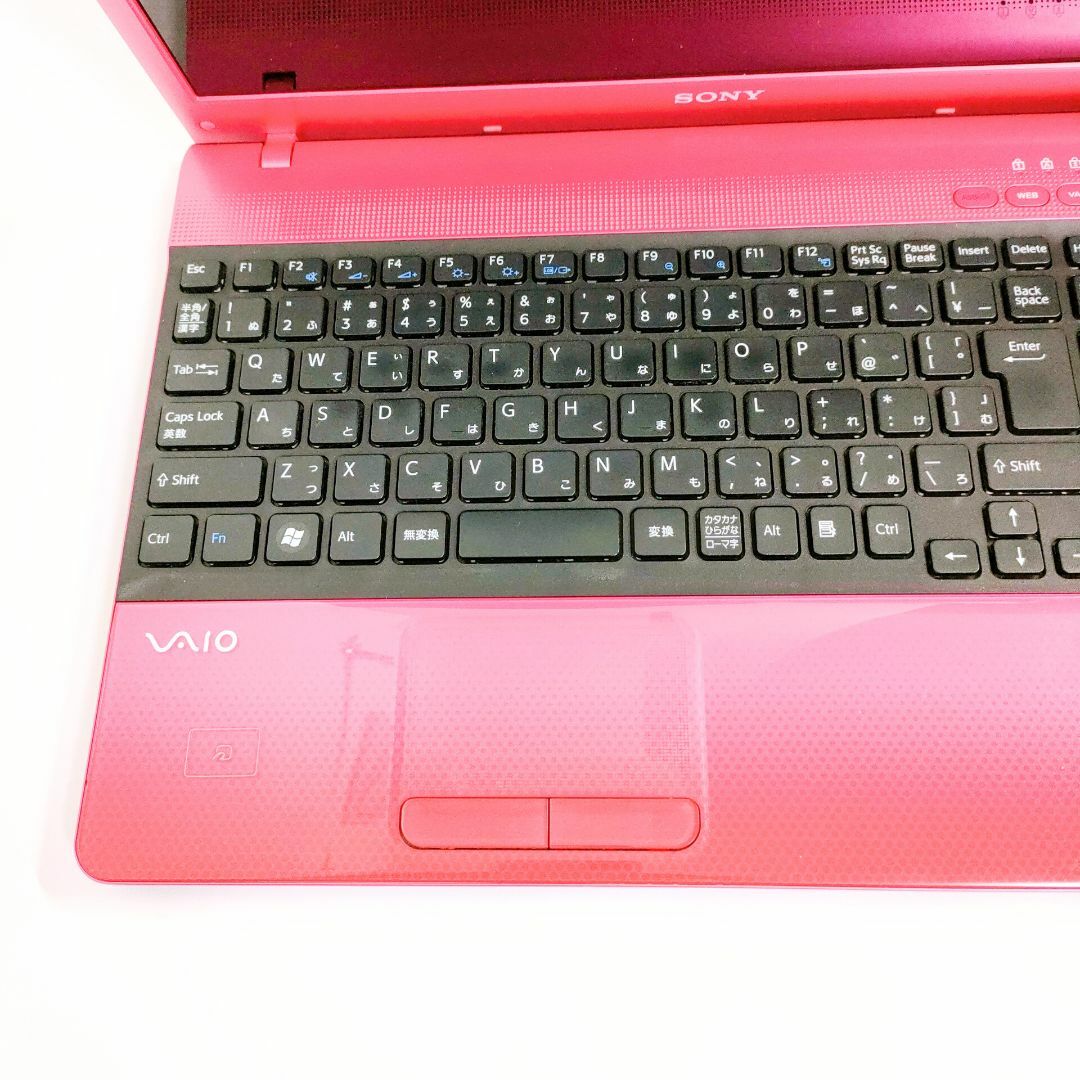 VAIO - 大人気ピンク✨️すぐ使える/カメラ付きノートパソコン VAIO - 大人気ピンク✨️すぐ使える/カメラ付きノートパソコン