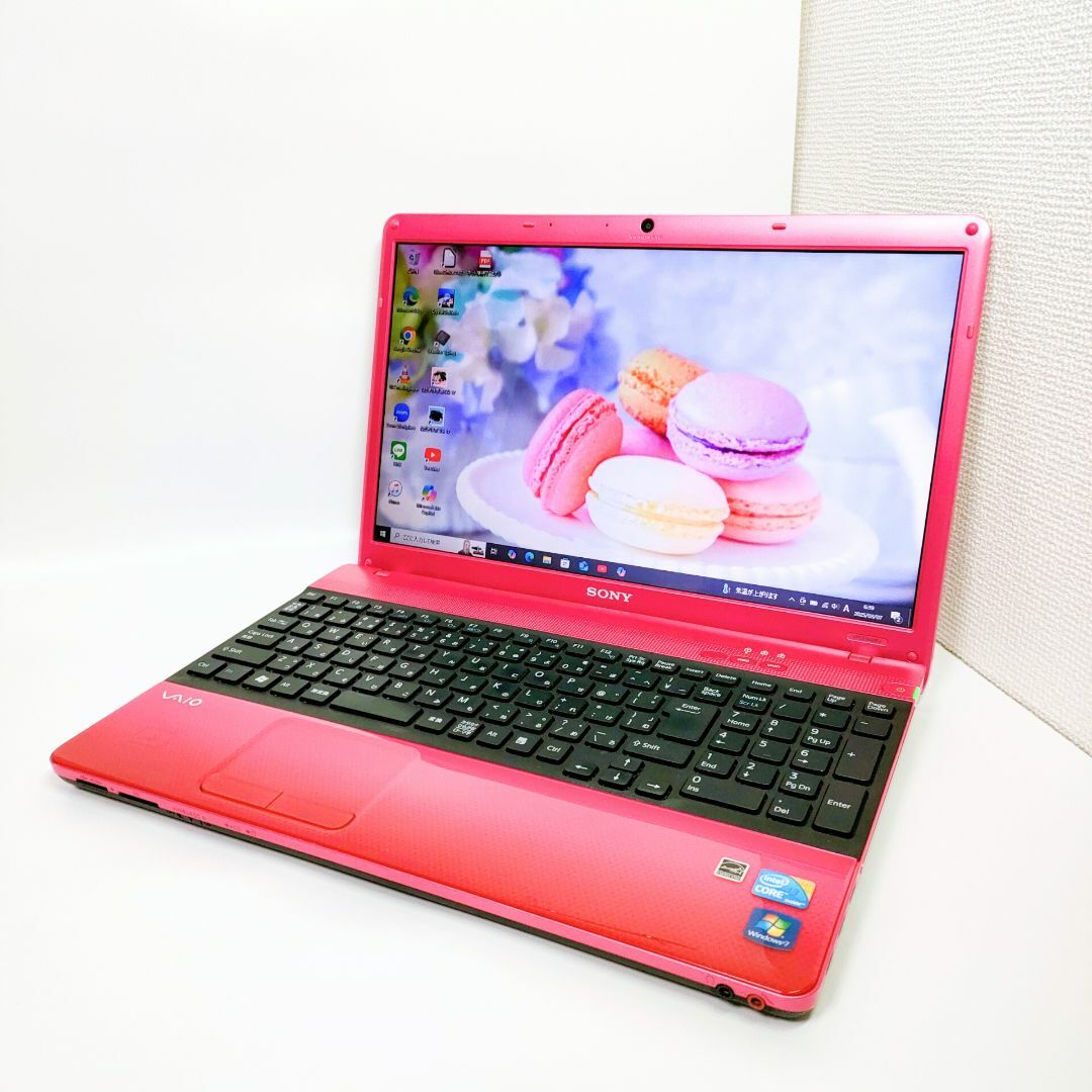 VAIO - 大人気ピンク✨️すぐ使える/カメラ付きノートパソコン VAIO - 大人気ピンク✨️すぐ使える/カメラ付きノートパソコン