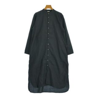 ARTS&SCIENCE - ARTS&SCIENCE シャツワンピース 1(S位) 黒 ARTS&SCIENCE - ARTS&SCIENCE シャツワンピース 1(S位) 黒