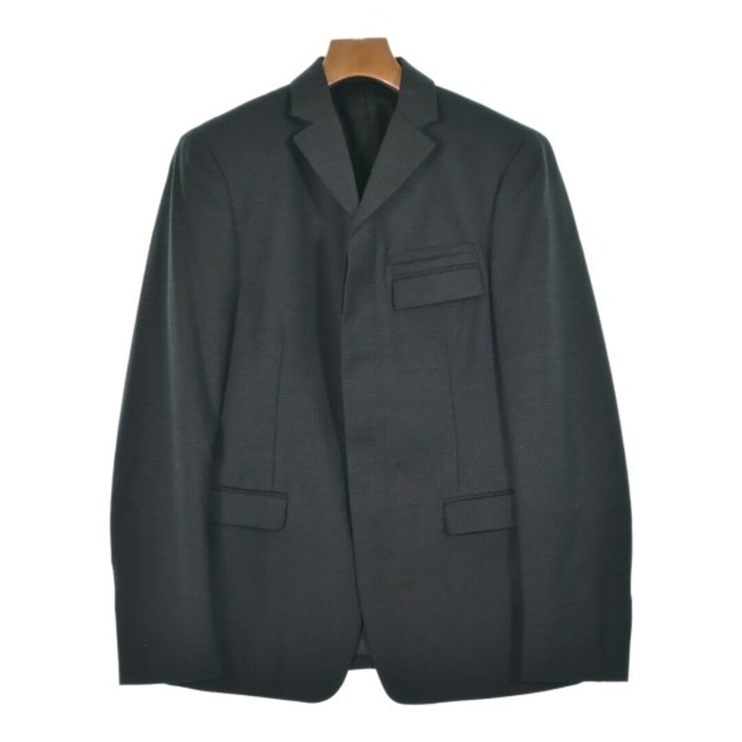 PRADA - PRADA プラダ ビジネス 46/46(M位) 黒 【古着】【中古 PRADA - PRADA プラダ ビジネス 46/46(M位) 黒 【古着】【中古