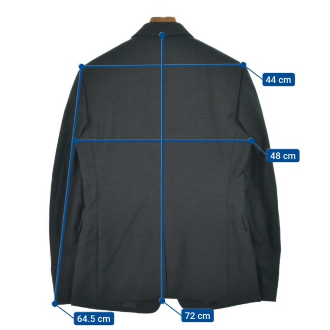 PRADA - PRADA プラダ ビジネス 46/46(M位) 黒 【古着】【中古 PRADA - PRADA プラダ ビジネス 46/46(M位) 黒 【古着】【中古