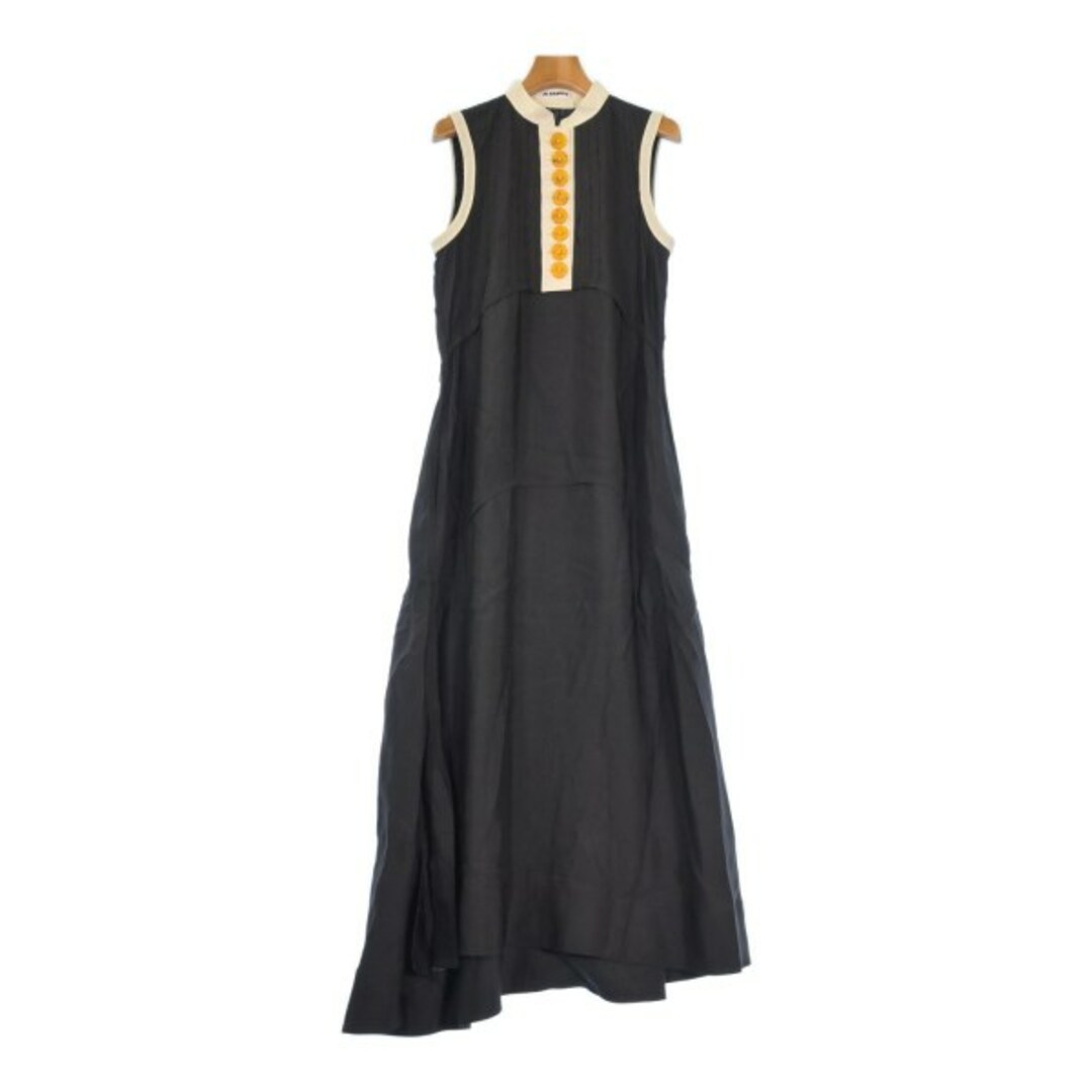 JIL SANDER - JIL SANDER ジルサンダー ワンピース 36(XS位) 黒 JIL SANDER - JIL SANDER ジルサンダー ワンピース 36(XS位) 黒