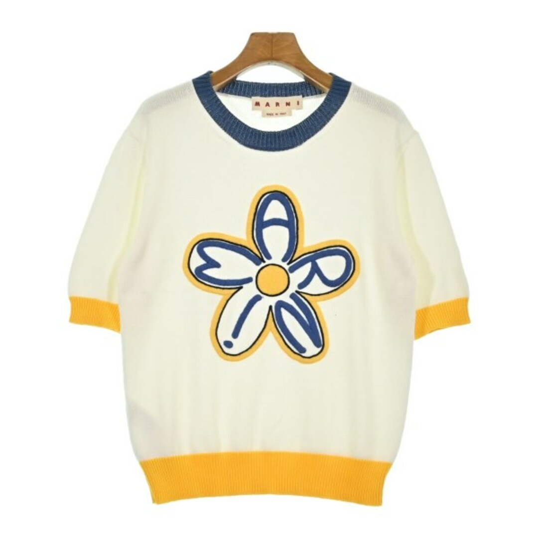MARNI - MARNI マルニ ニット・セーター 40(M位) 白 【古着 MARNI - MARNI マルニ ニット・セーター 40(M位) 白 【古着