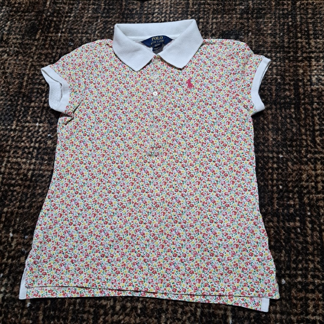 POLO RALPH LAUREN - POLO Ralph Lauren 花柄ポロシャツ 140cm POLO RALPH LAUREN - POLO Ralph Lauren 花柄ポロシャツ 140cm