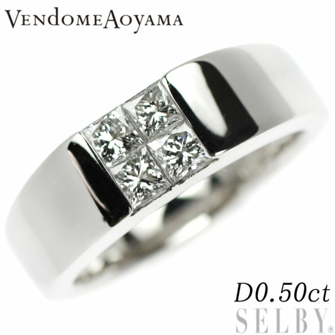 Vendome Aoyama - ヴァンドーム青山 Pt950 プリンセスカット Vendome Aoyama - ヴァンドーム青山 Pt950 プリンセスカット