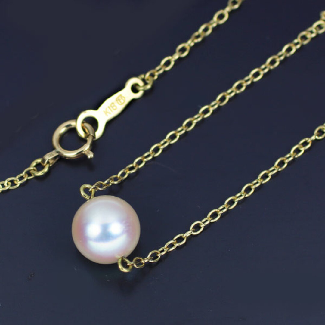 MIKIMOTO - ミキモト K18YG アコヤ 真珠/パール ペンダント MIKIMOTO - ミキモト K18YG アコヤ 真珠/パール ペンダント