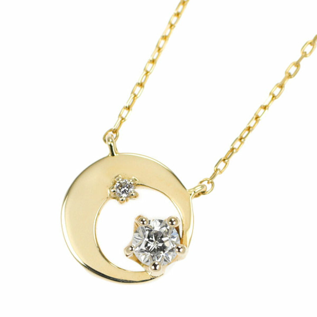 wish upon a star K10YG ダイヤモンド ペンダントネックレス wish upon a star K10YG ダイヤモンド ペンダントネックレス